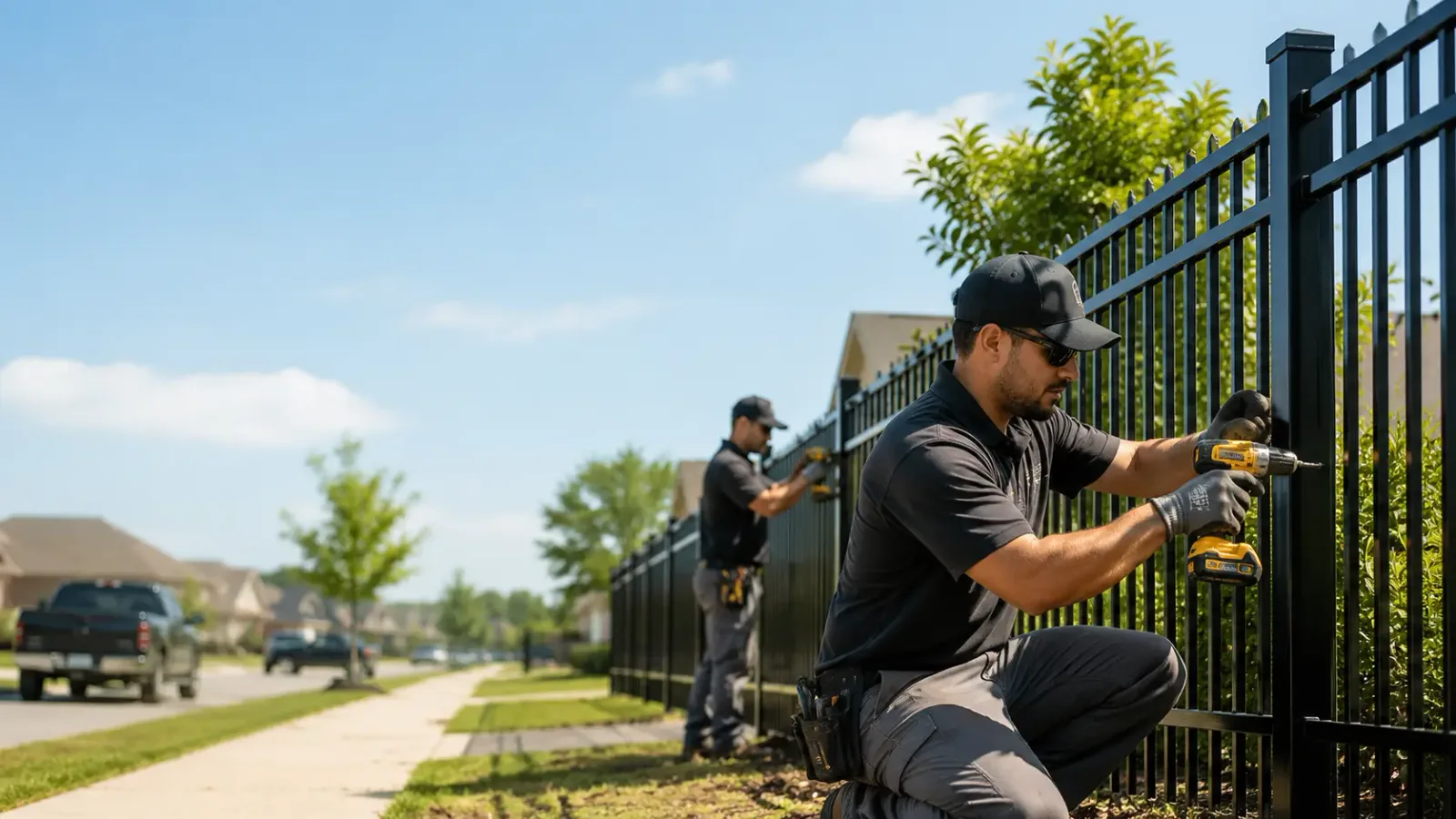 Metal Fence Installation in Troy, VA